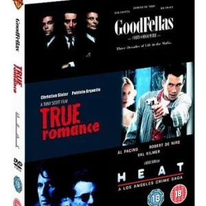 Criminal Masterclass : Goodfellas / True Romance / Heat Robert De Niro 2006 DVD