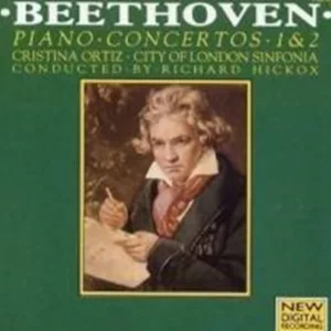 Beethoven: Piano Concertos No.1 No.2 Beethoven 1986 CD Top-quality