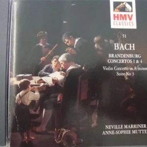 Bach - Brandenburg Concertos 1&4 Various 1993 CD Top-quality Free UK shipping