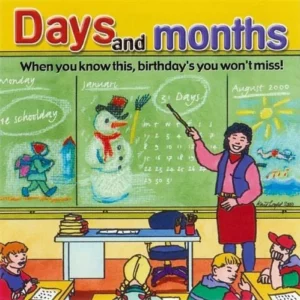 Days and Months Listen & Learn 2000 CD Top-quality Free UK shipping