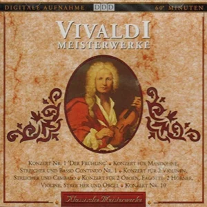 The Best of Vivaldi Anuton Nanut 1992 CD Top-quality Free UK shipping