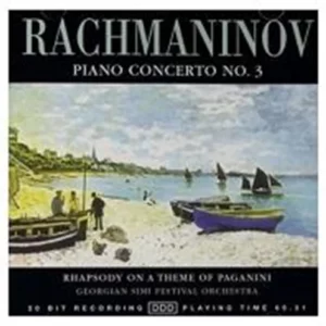 Rachmaninov: Piano Concerto No. 3 Georgian Simi Festival Orchestra 1997 CD