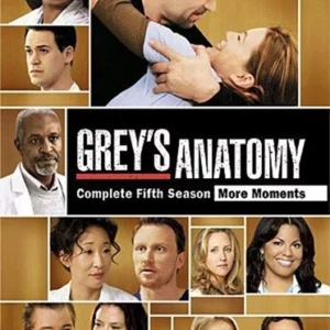 Grey's Anatomy: Complete Fifth Season Ellen Pompeo 2009 DVD Top-quality