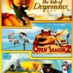 The Tale Of Despereaux/Open Season 2/Surf's Up 2009 New DVD Top-quality