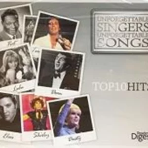 Unforgettable Singers Unforgettable Songs Top 10 Hits Various Artists 2009 CD