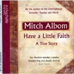 Have A Little Faith Mitch Albom 2009 CD Top-quality Free UK shipping