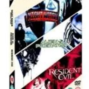 Night Watch / Alien Vs Predator / Resident Evil Milla Jovovich 2006 DVD