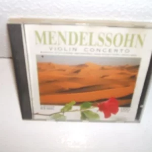 VIOLIN CONCERTO SYMPHONY NO 5 IN E MINOR Mendelssohn 1990 CD Top-quality