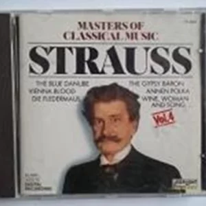 Masters Classic Music, Vol.4-Johann Strauss Various 1988 CD Top-quality