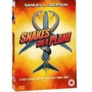 Snakes on a Plane Samuel L. Jackson 2006 DVD Top-quality Free UK shipping