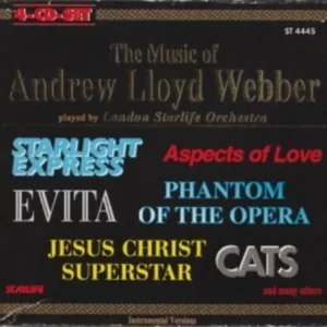 The Music Of Andrew Lloyd Webber London Starlife Orchestra CD Top-quality