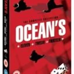 Ocean's Trilogy Box Set Brad Pitt 2007 DVD Top-quality Free UK shipping