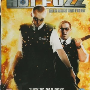 Hot Fuzz Simon Pegg 2010 DVD Top-quality Free UK shipping