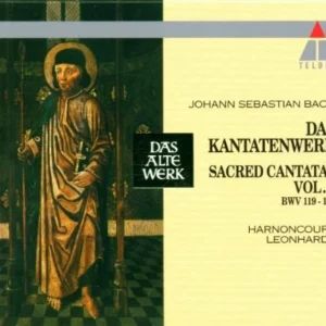 Bach: Sacred Cantatas, Vol 7 (BWV 119-137) / Harnoncourt 1994 New CD Top-quality