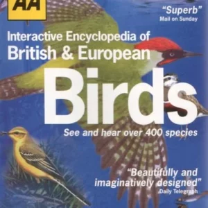 Interactive Encyclopedia Of British & European Birds PC 1997 Top-quality