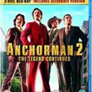 Anchorman 2: The Legend Continues Will Ferrell 2014 Blu-ray Top-quality