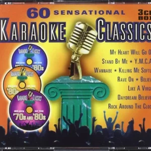 60 Sensational Karaoke Classics Various Artists 2006 New CD Top-quality