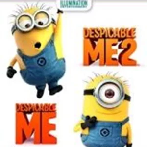 Despicable Me / Despicable Me 2 Steve Carell 2013 Blu-ray Top-quality