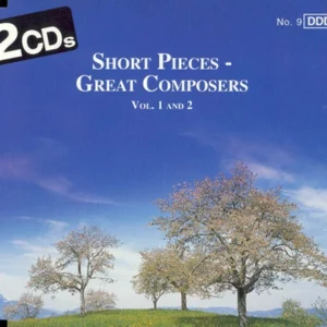 Short Pieces. Great Composers. Vol. 1 and 2. Various Artists 1988 CD Top-quality