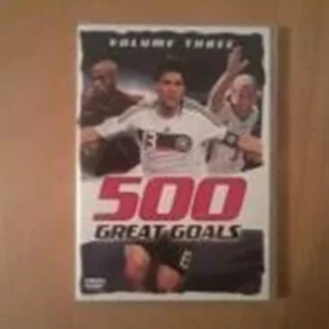 500 Great Goals Volume Three 2011 DVD Top-quality Free UK shipping