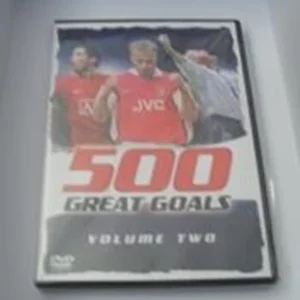 500 Great Goals Volume Two DVD Top-quality Free UK shipping