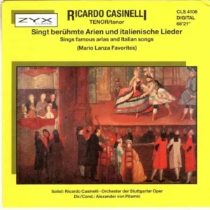 Sings Famous Arias And Italian Songs Ricardo Casinelli CD Top-quality