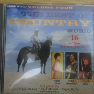 THE BEST OF COUNTRY MUSIC VOL. 4 Various 1994 CD Top-quality Free UK shipping