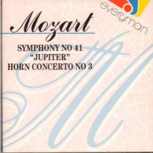 Symphony No. 41 'Jupiter' Horn Concerto No. 3 various 1988 CD Top-quality