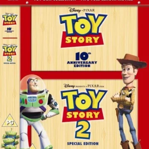 Toy Story (10th Anniversary Edition) / Toy Story 2 2005 DVD Top-quality