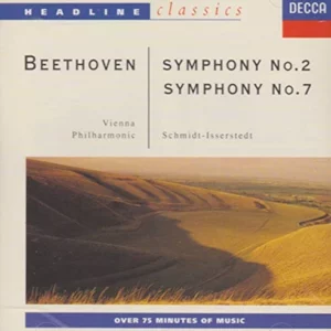 Beethoven:Symphs 2, 7 various 1991 CD Top-quality Free UK shipping