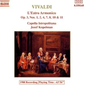 Vivaldi: L'Estro Armonico, Op.3, Nos. 1,2,4,7,8,10 & 11 various 1989 CD