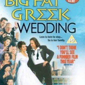 My Big Fat Greek Wedding Nia Vardalos 2002 DVD Top-quality Free UK shipping