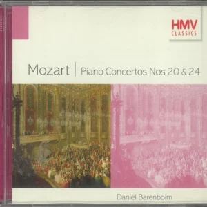 mozart piano concertos nos 20 and 24 Daniel Barenboim 1997 CD Top-quality