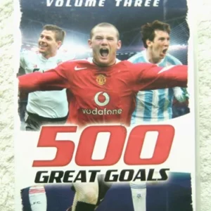 500 Great Goals Volume Three 2011 2011 DVD Top-quality Free UK shipping