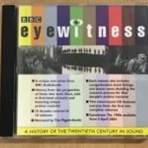 EYEWITNESS. Joanna Bourke 2004 New CD Top-quality Free UK shipping