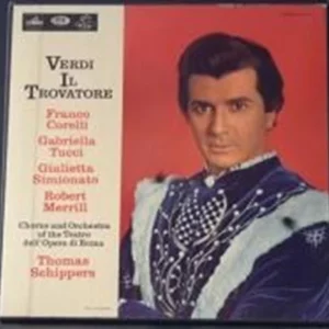 VERDI IL TROVATORE Highlights Thomas SCHIPPERS Verdi 1965 Records Top-quality