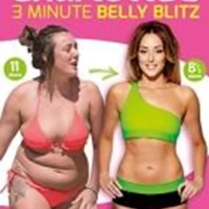 3 Minute Belly Blitz Charlotte Crosby 2014 DVD Top-quality Free UK shipping