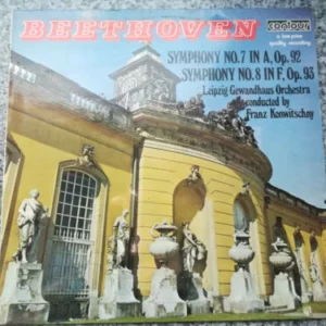 Beethoven Symphony No. 7 & No.8 Konwitschny 1959 Records Top-quality