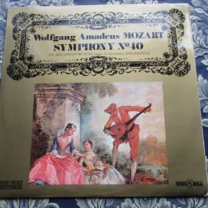 WOLFGANG AMADEUS MOZART Symphony No.40 Wolfgang Amadeus Mozart 1979 Records