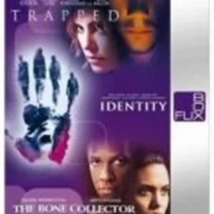 Trapped/Identity/The Bone Collector Denzel Washington 2004 DVD Top-quality