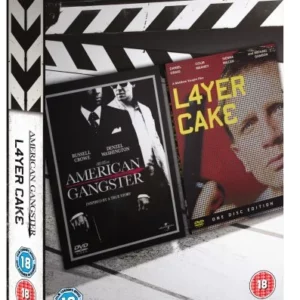 American Gangster/Layer Cake Denzel Washington 2008 DVD Top-quality