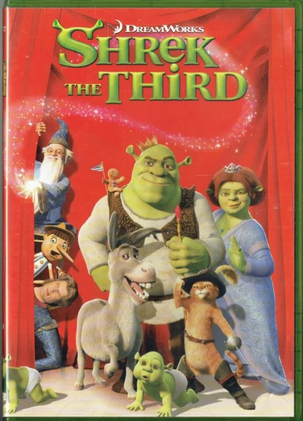 Shrek The Third 2007 DVD Top-quality Free UK shipping