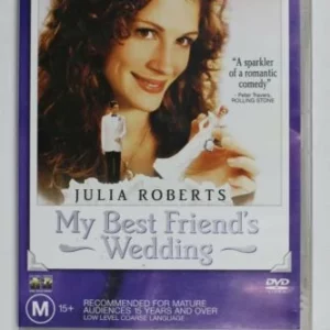 My Best Friend's Wedding Julia Roberts 2003 DVD Top-quality Free UK shipping