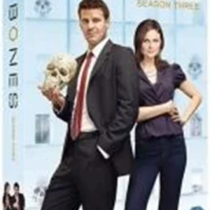 Bones - Season 3 Emily Deschanel 2008 DVD Top-quality Free UK shipping