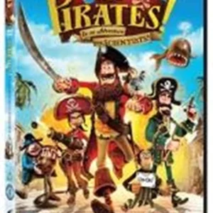 The Pirates! In an Adventure with Scientists Hugh Grant 2012 DVD Top-quality