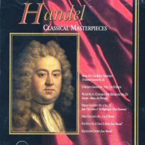 Handel Classical Masters George Friederic Handel 1997 CD Top-quality