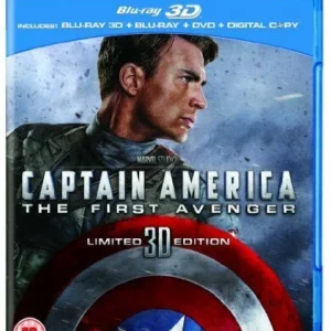 Captain America: The First Avenger Chris Evans 2011 Blu-ray Top-quality