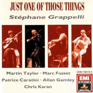 Just One of Those Things Stephane Grappelli 1988 CD Top-quality