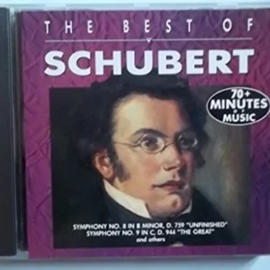 The Best of Schubert Schubert 1989 CD Top-quality Free UK shipping