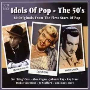 Idols Of Pop / The 50's Various Artists 2003 CD Top-quality Free UK shipping